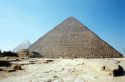 It is the oldest and largest of the three pyramids of Giza a