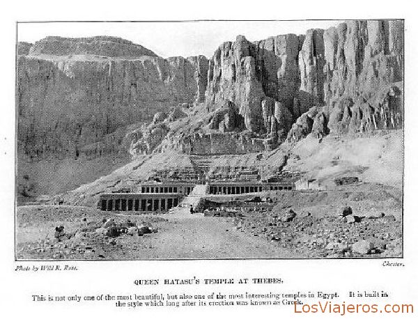 El templo de Deir el Bahari de Hatshepshut - Egipto