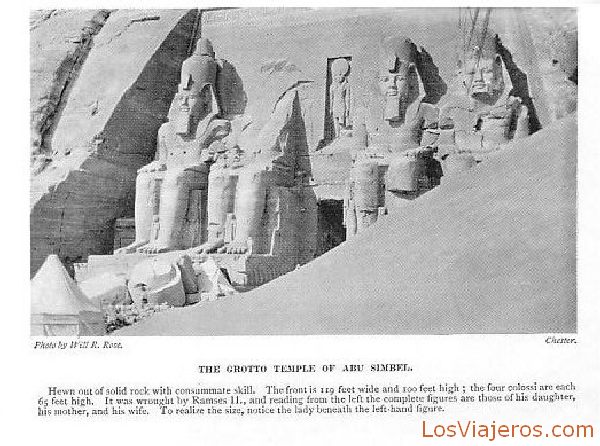 Templo principal en Abu Simbel - Egipto