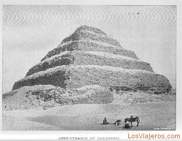 Step pyramid in Sakkarah - Egypt
Pirámide escalonada de Saqqarah - Egipto