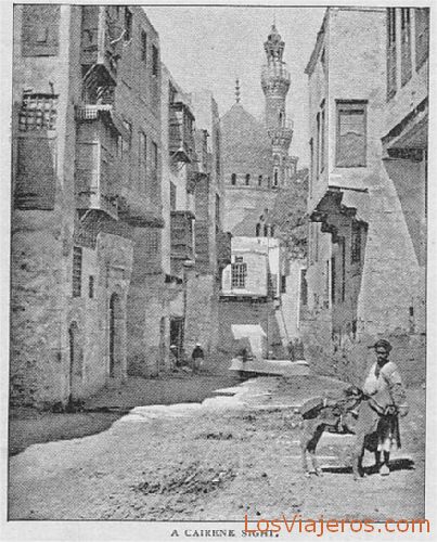 Sight of a street - Egypt
Vista de una calle - Egipto