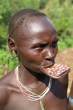 Mursi Woman in the Omo Valley