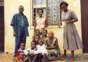 La familia africana donde dormí en Kpalime - Togo.