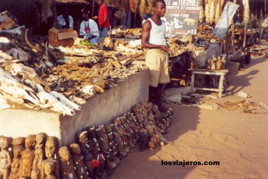 Mercado de los Fetiches - Marche des Feticheurs - Lome - Togo