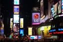 Times Square digital advertisements  The inauguration of the