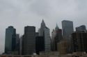 A panoramic of lower Manhattan from the Staten Island Ferry,