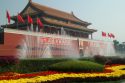 Tiananmen Gate is the main entrance between Forbidden City a
