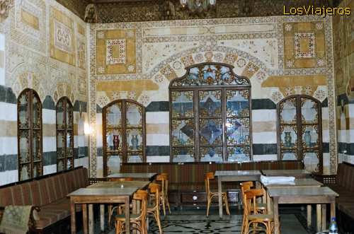 Beit Jabri Cafe-Damascus - Syria
Café Beit Jabri-Damasco - Siria