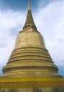 Golden Mountain Stupa, with beautifuls views of Bangkok  