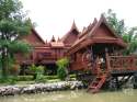 Traditional house in Bangkok canals