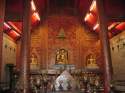 Inside a temple in Wat Doi Suthep, Chiang Mai.
