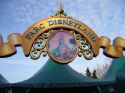 Cartel of entry to the Park Disneyland - Disneyland París