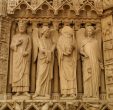 Saint Denis without head in Notre Dame - Paris