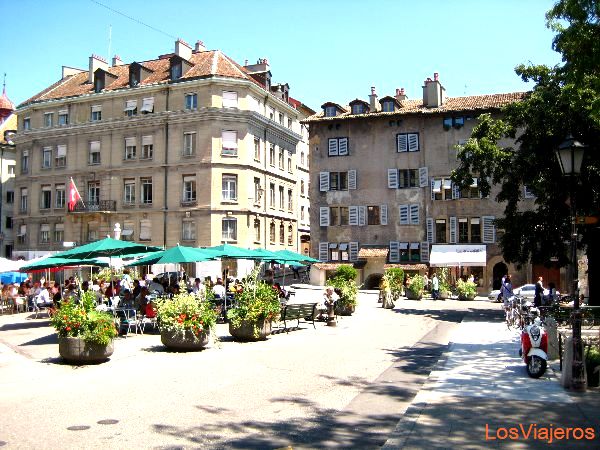 Plaza Bourg-de-Fou - Ginebra - Suiza