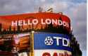 Hello London in Picadilly Circus  
