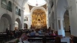 Interior de la ermita del Rocio, Ayamonte, Huelva