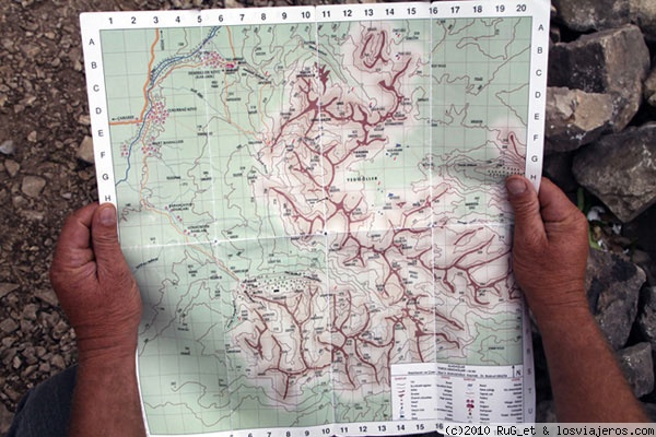 Mapa Monte Taurus