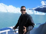 Yo en Perito Moreno