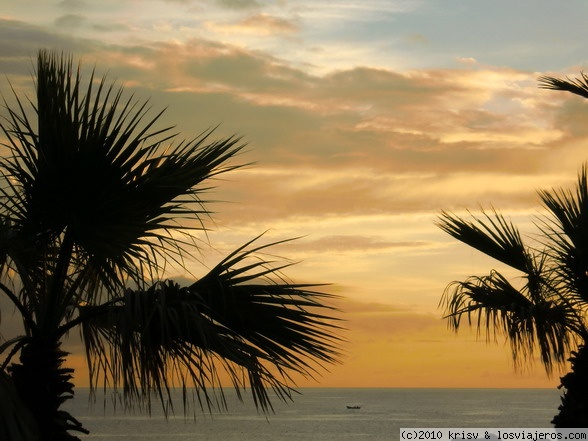 dawn in the Palma