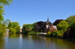 Minnewater o Lago del Amor en Brujas