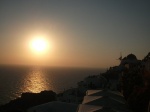 Atardecer en Oia