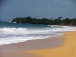 La Playa Bluff en Isla Colón