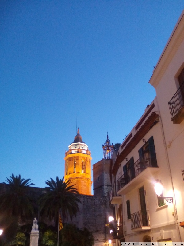 Torre de la iglesia de sitges