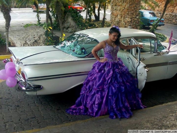 Una Quinseañera en La habana,Cuba