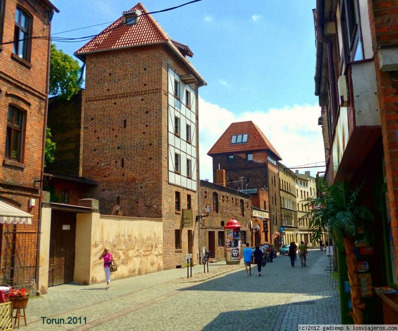 Toruń. Male Garbary