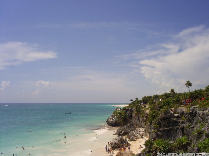 Playa en Tulum