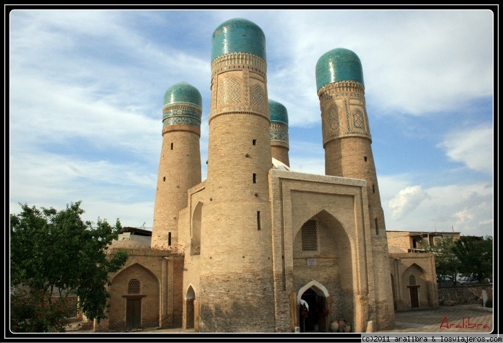 Madrasa Chor Minor, Bukhara.