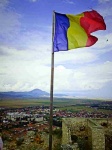 Rasnov (Cetatea) Bandera rumana