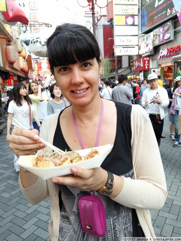 Takoyaki en Osaka