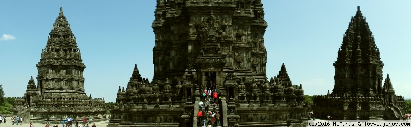 Prambanam panorámica 2