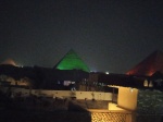 Espectáculo de luces de las pirámides de Giza