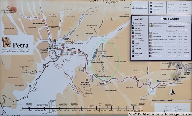 Mapa Petra