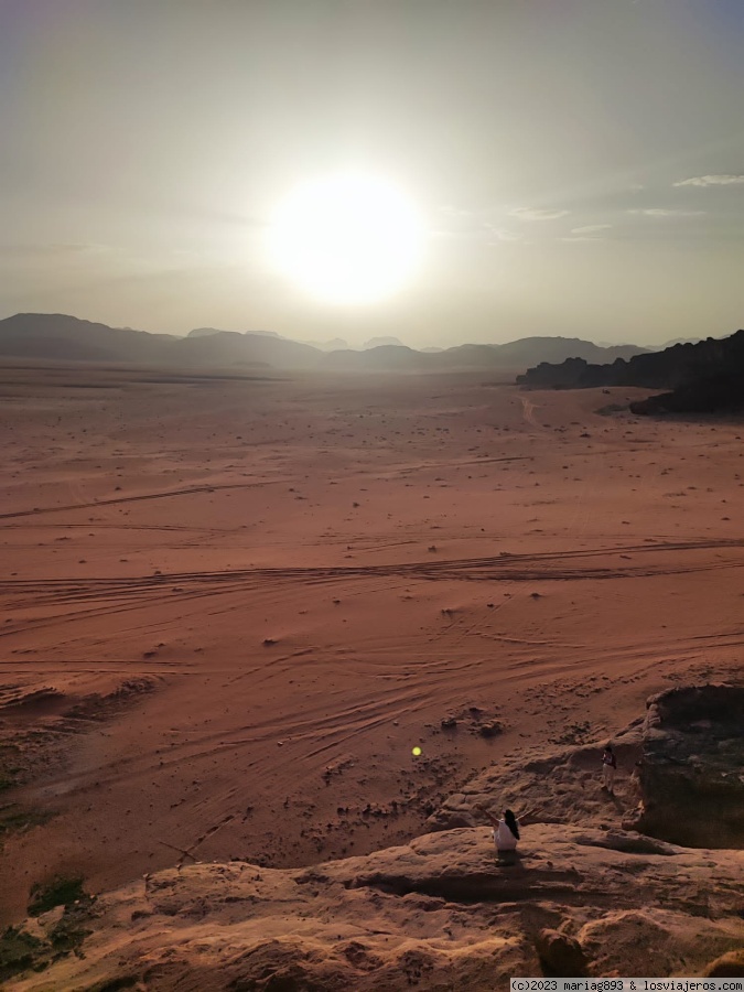 Atardecer en Wadi Rum