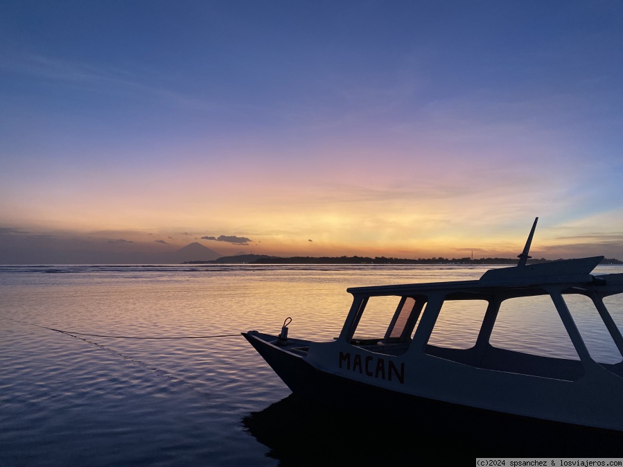 Atardecer en Gili Air