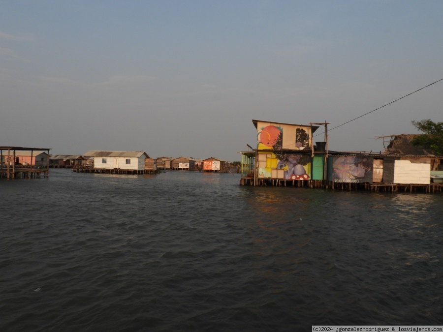 El pueblo dentro del agua en el magdalena Colombia