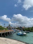 Muelle de pescadores en Santa Cruz