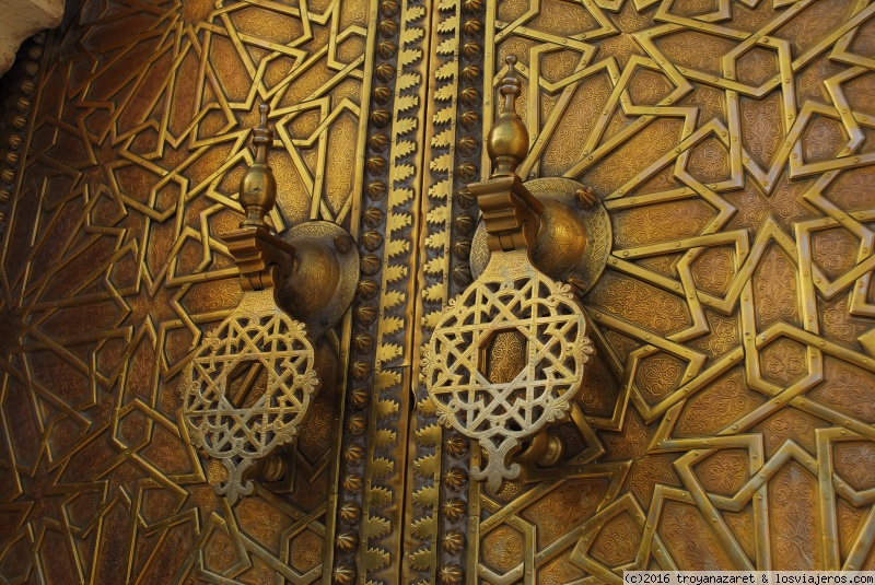 Puertas del Palacio Real de Fez