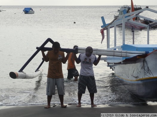 El ultimo esfuerzo en Lombok, Indonesia