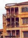 Viejos edificios de Porto Novo- Benin