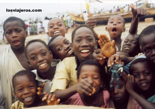 Chicos en Shama - Ghana