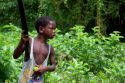 Niño Palenquero - Cartagena de Indias
Child with machete peeling oranges in Palenque