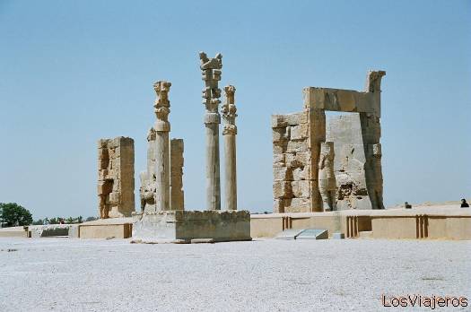 Persépolis-El Salón de Recepción<u></u>-Irán - Iran