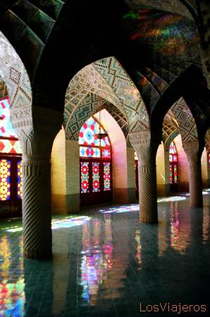 Shiraz-Mezquita Nassir ol Molk-Irán - Iran