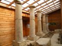 Columns of the Thracian sanctuary  of Starosel